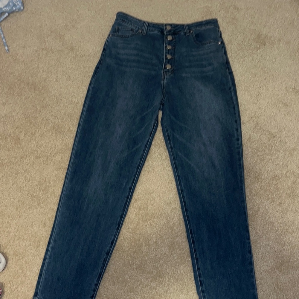 Curvy Blue Jean